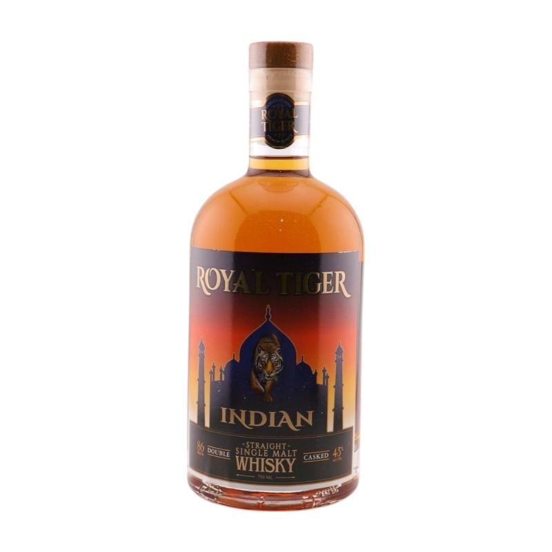 Royal Tiger Indian Single Malt Whiskey